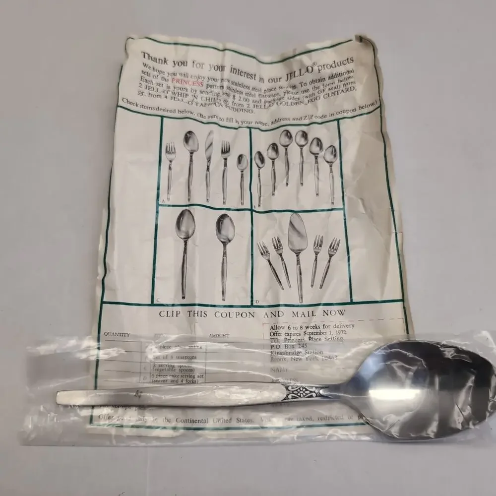 Amefa AFS10 Spoon Stainless‎ Steel Flatware Princess Replacement Promotional
